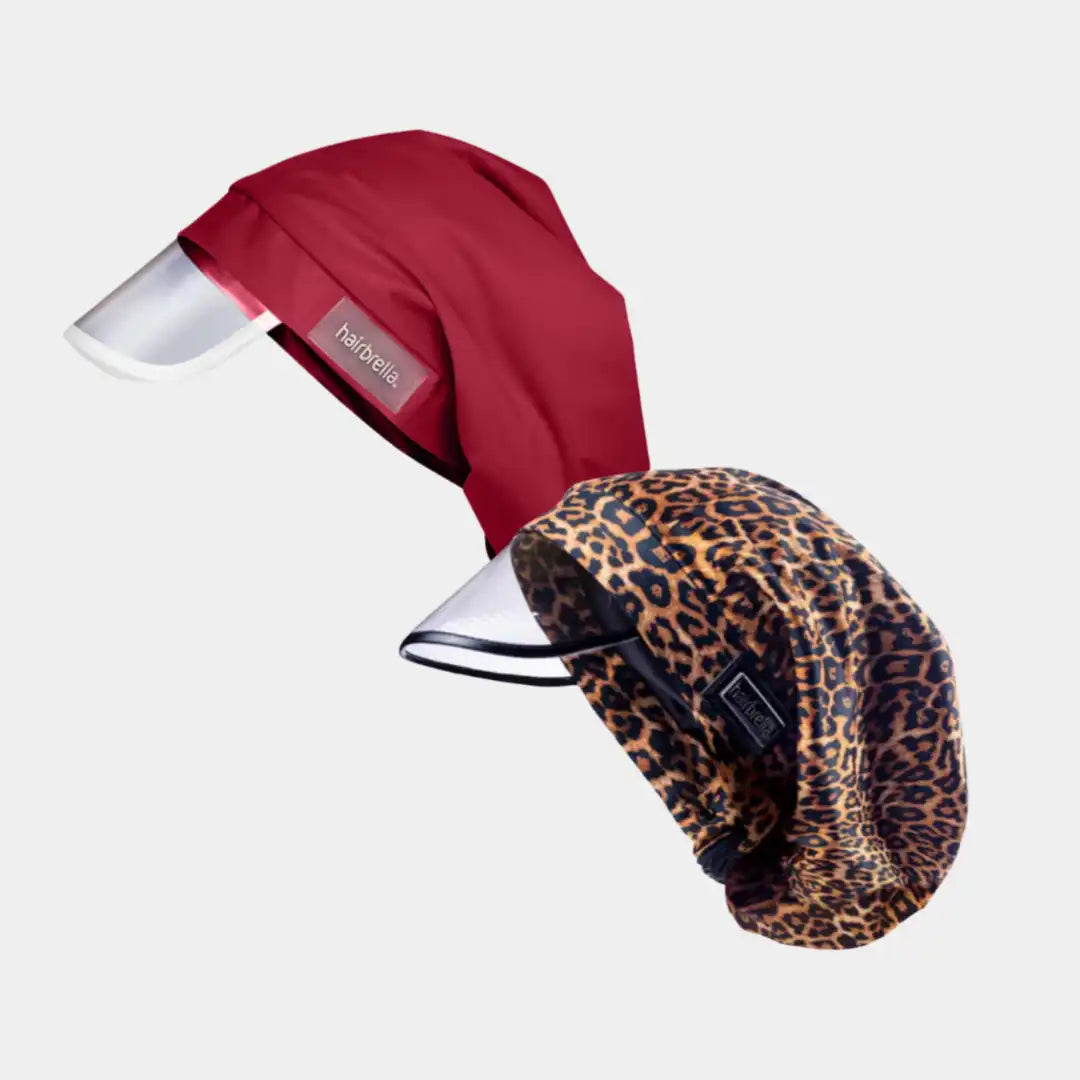 Hairbrella Classic XL Satin-Lined Rain Hat - Bundle (2)