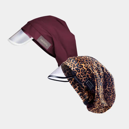 Hairbrella Satin- Lined, Waterproof, Rain Hat Bundle (2)