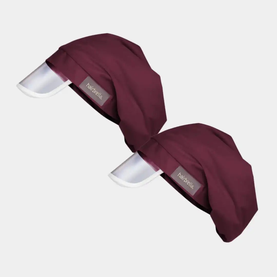Hairbrella Classic XL Satin-Lined Rain Hat - Bundle (2)