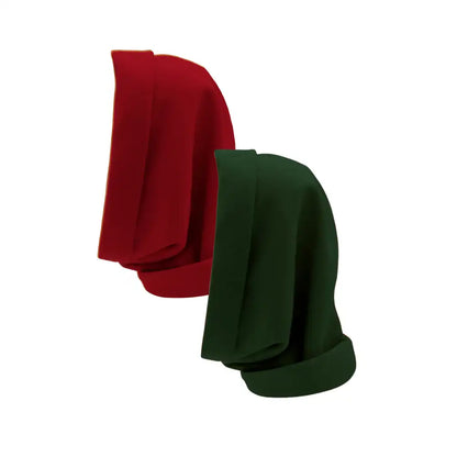 Hairbrella Satin Lined, Waterproof Infinity Rain Scarf - Bundle (2)