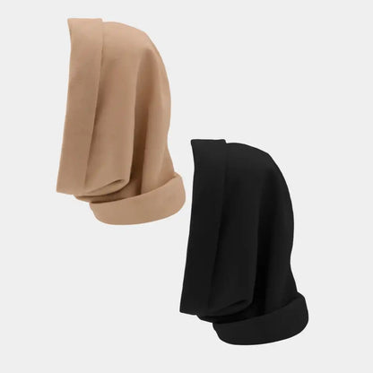 Hairbrella Satin Lined, Waterproof Infinity Rain Scarf - Bundle (2)