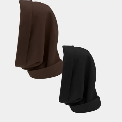 Hairbrella Satin Lined, Waterproof Infinity Rain Scarf - Bundle (2)