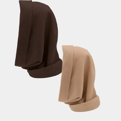 Hairbrella Satin Lined, Waterproof Infinity Rain Scarf - Bundle (2)