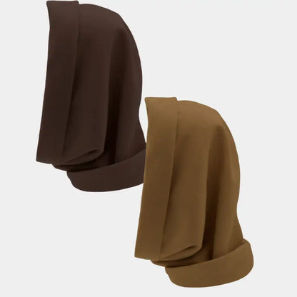 Hairbrella Satin Lined, Waterproof Infinity Rain Scarf - Bundle (2)