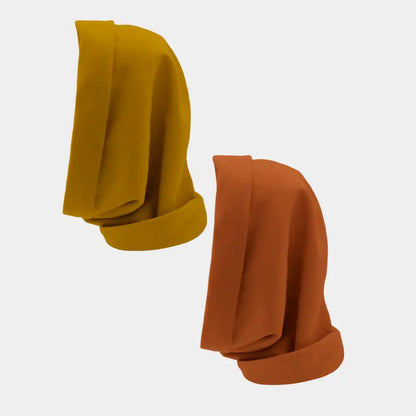 Hairbrella Satin Lined, Waterproof Infinity Rain Scarf - Bundle (2)