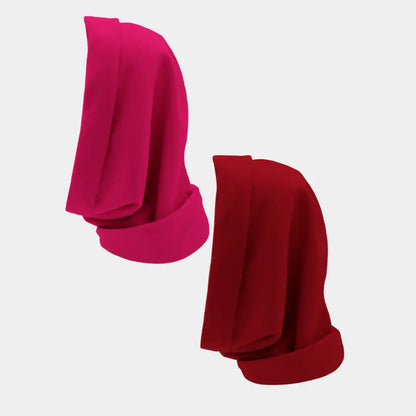 Hairbrella Satin Lined, Waterproof Infinity Rain Scarf - Bundle (2)