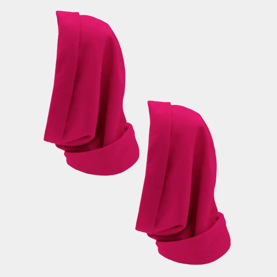 Hairbrella Satin Lined, Waterproof Infinity Rain Scarf - Bundle (2)