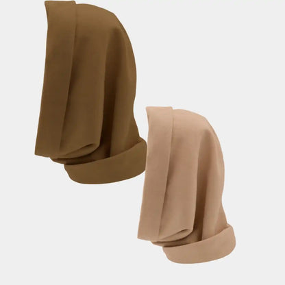 Hairbrella Satin Lined, Waterproof Infinity Rain Scarf - Bundle (2)