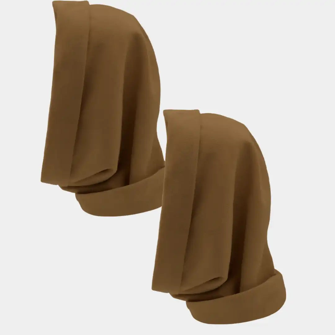Hairbrella Satin Lined, Waterproof Infinity Rain Scarf - Bundle (2)
