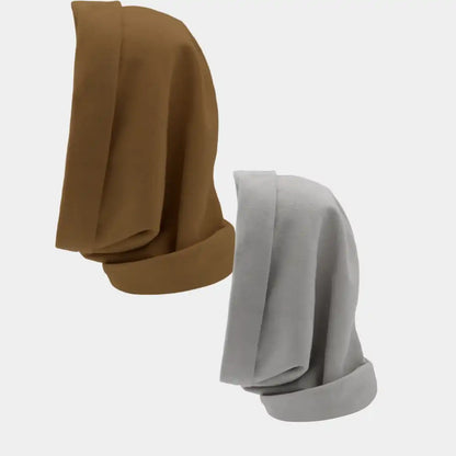 Hairbrella Satin Lined, Waterproof Infinity Rain Scarf - Bundle (2)
