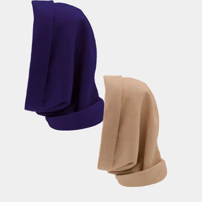 Hairbrella Satin Lined, Waterproof Infinity Rain Scarf - Bundle (2)