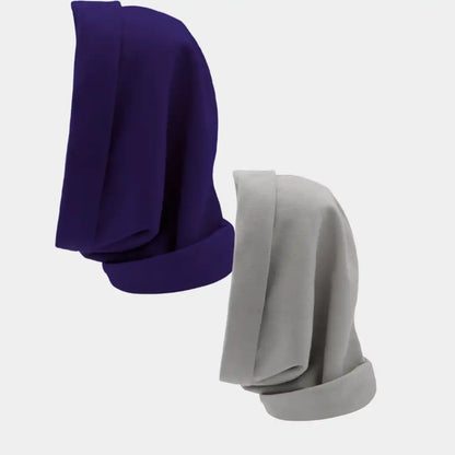 Hairbrella Satin Lined, Waterproof Infinity Rain Scarf - Bundle (2)