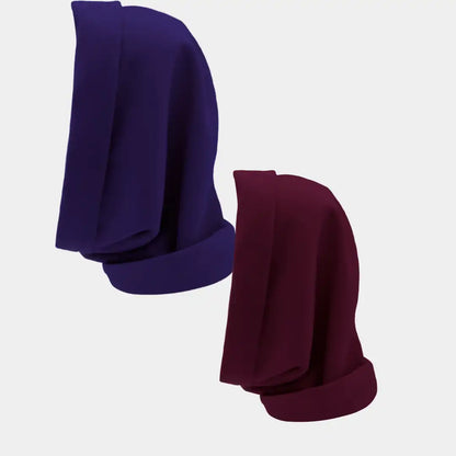 Hairbrella Satin Lined, Waterproof Infinity Rain Scarf - Bundle (2)