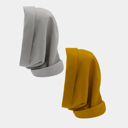 Hairbrella Satin Lined, Waterproof Infinity Rain Scarf - Bundle (2)