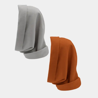 Hairbrella Satin Lined, Waterproof Infinity Rain Scarf - Bundle (2)