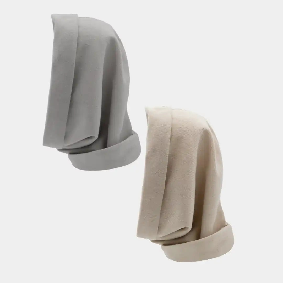 Hairbrella Satin Lined, Waterproof Infinity Rain Scarf - Bundle (2)