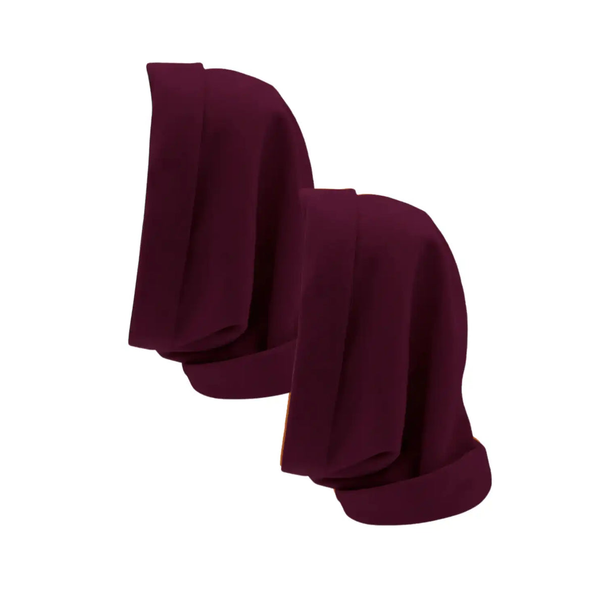 Hairbrella Satin Lined, Waterproof Infinity Rain Scarf - Bundle (2)