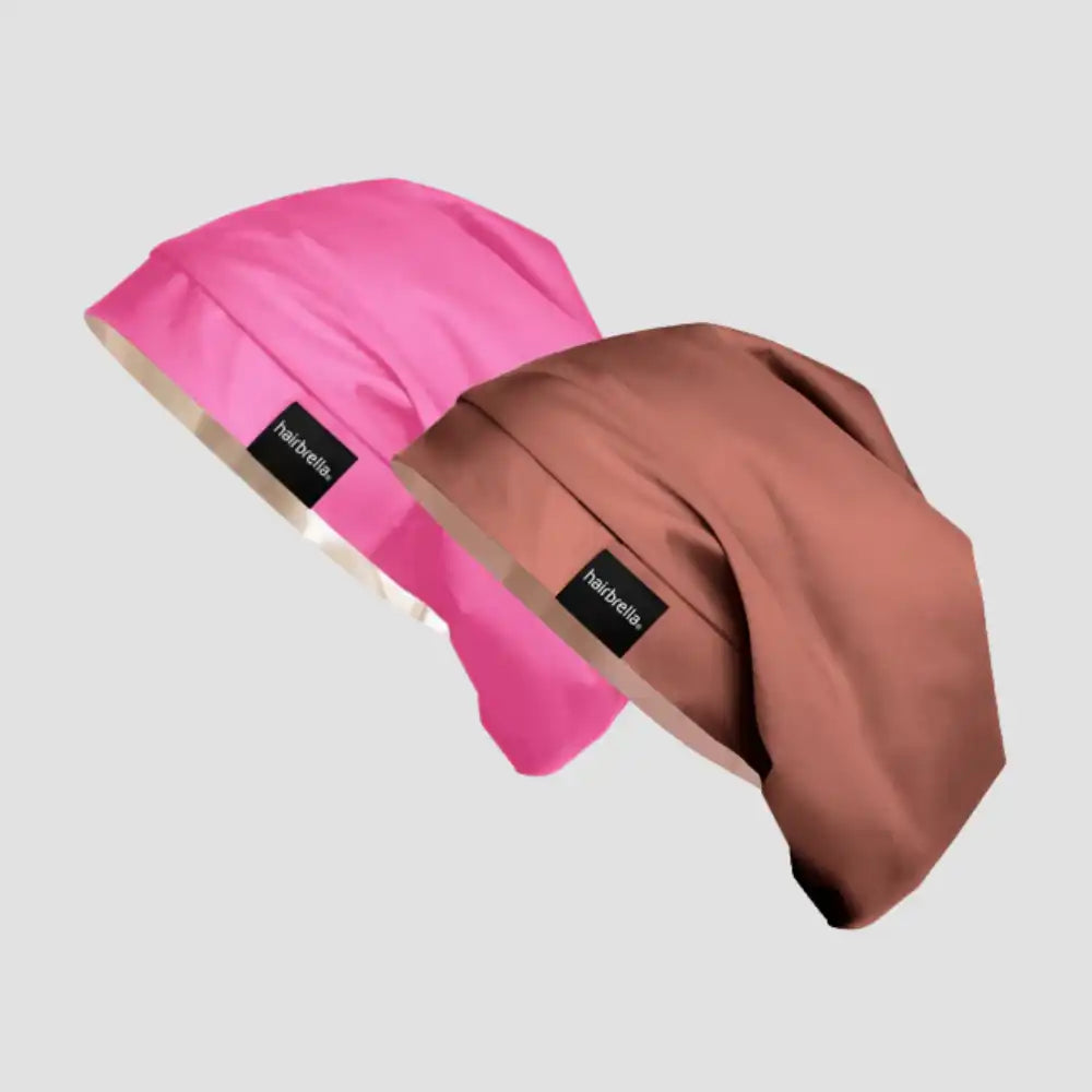 Hairbrella Satin-Lined Sleep Cap - Bundle (2)