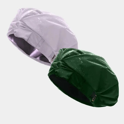 Hairbrella Satin-Lined Shower Cap - Bundle (2)