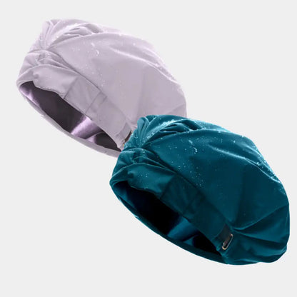Hairbrella Satin-Lined Shower Cap - Bundle (2)