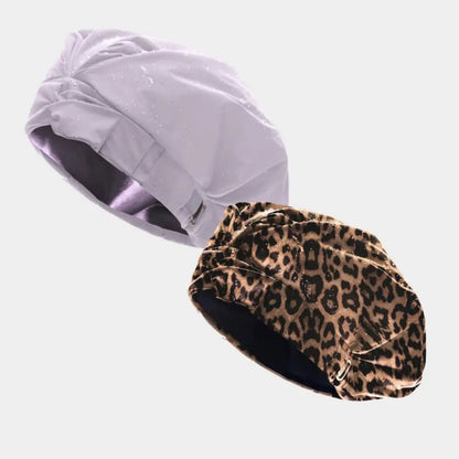 Hairbrella Satin-Lined Shower Cap - Bundle (2)
