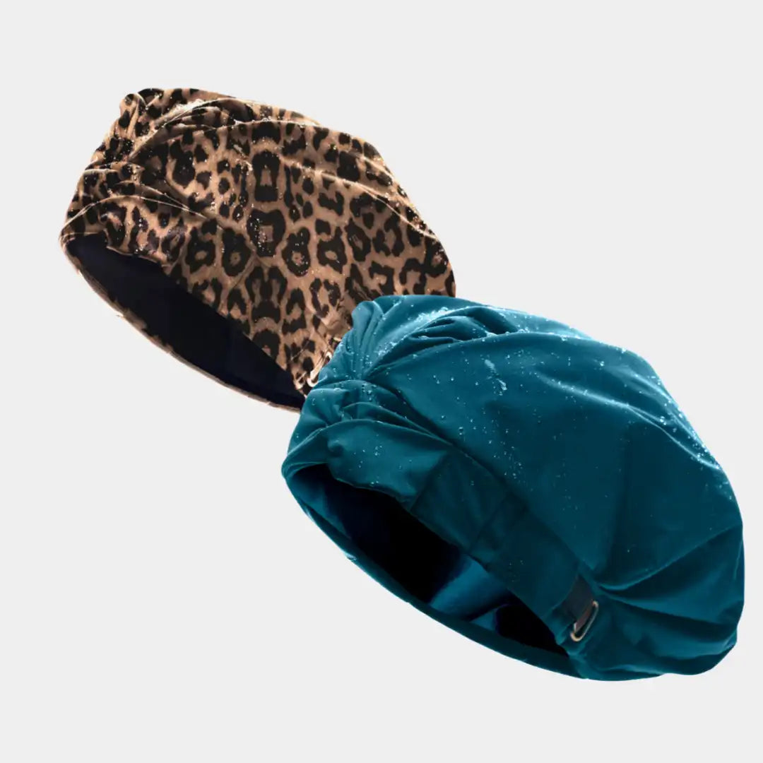 Hairbrella Satin-Lined Shower Cap - Bundle (2)