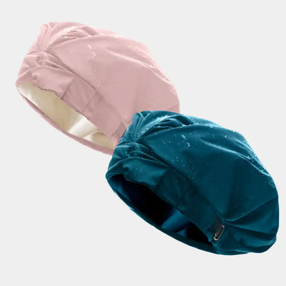 Hairbrella Satin-Lined Shower Cap - Bundle (2)