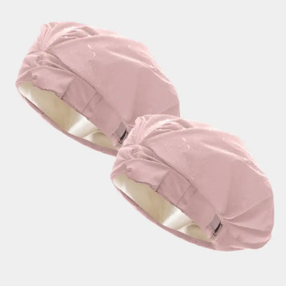Hairbrella Satin-Lined Shower Cap - Bundle (2)