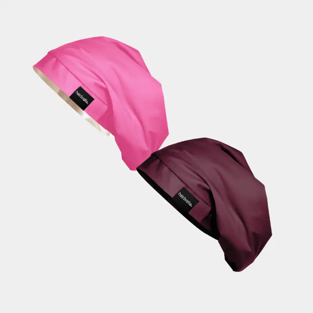 Hairbrella Satin-Lined Sleep Cap - Bundle (2)