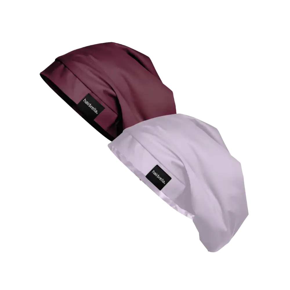 Hairbrella Satin-Lined Kids' Sleep Cap Bundle (2)