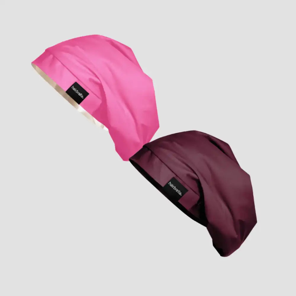 Hairbrella Satin-Lined Sleep Cap - Bundle (2)