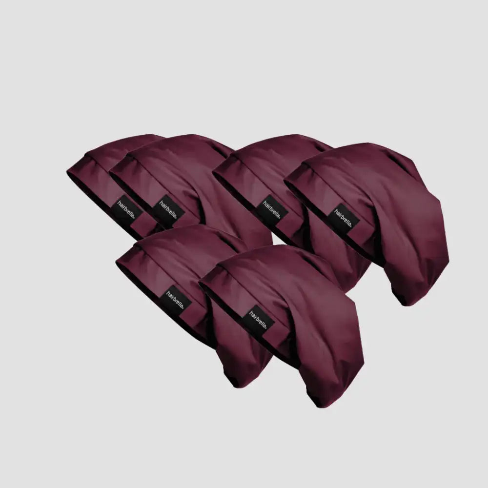 Hairbrella Satin-Lined Sleep Cap Gifting Bundle (Buy 5, Get 1 Free)