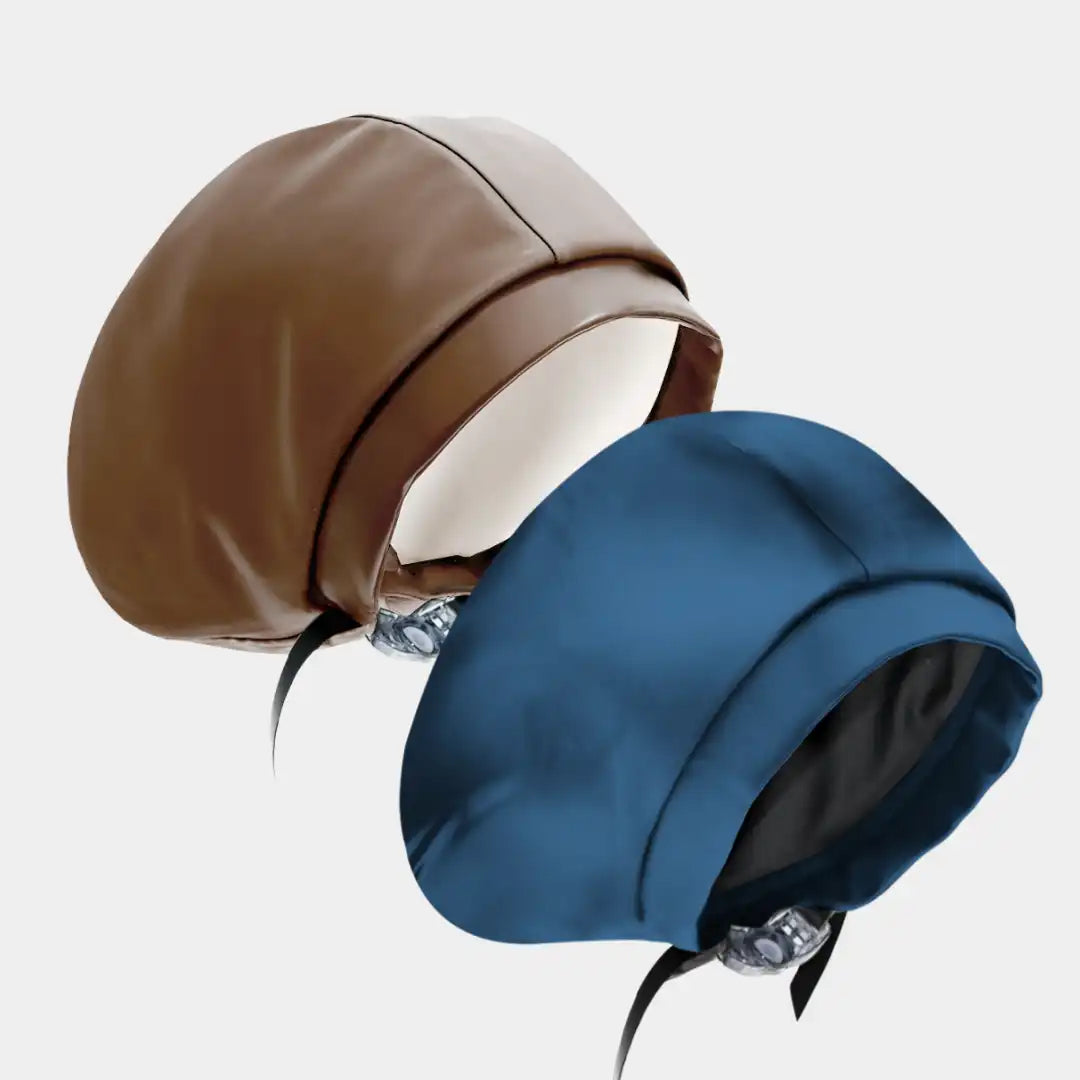 Hairbrella Satin-Lined Waterproof, Adjustable Classic Swim Cap, Bundle (2)