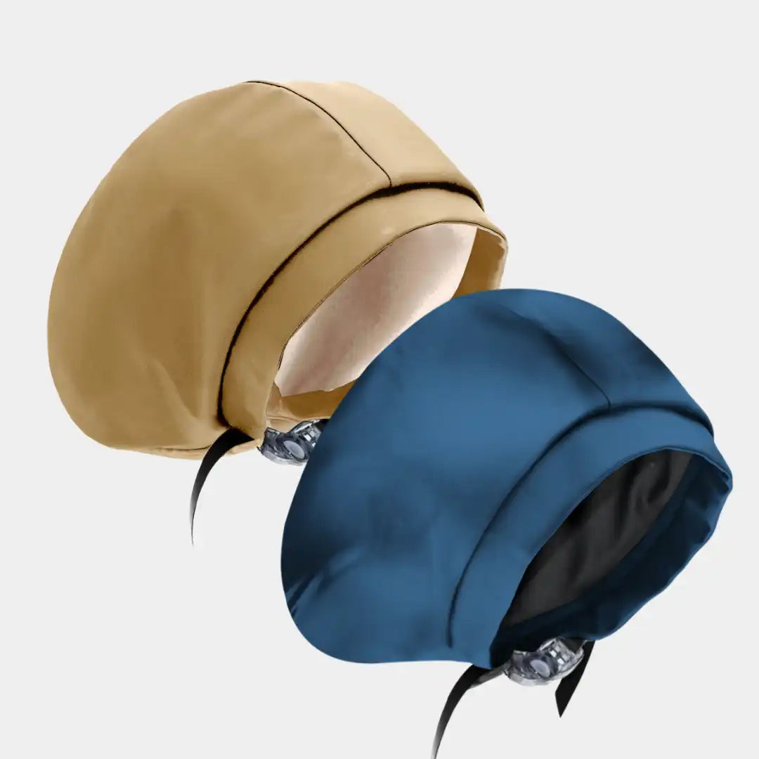 Hairbrella Satin-Lined Waterproof, Adjustable Classic Swim Cap, Bundle (2)