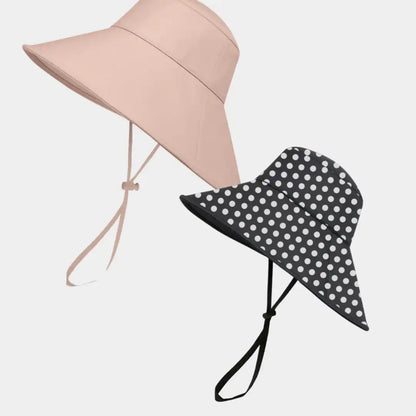 Hairbrella Waterproof, Satin-Lined, Wide Brim Sun Hat, Bundle (2)