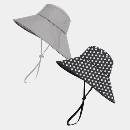 Hairbrella Waterproof, Satin-Lined, Wide Brim Sun Hat, Bundle (2)