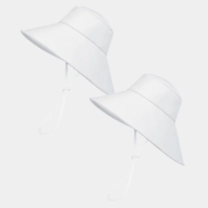 Hairbrella Waterproof, Satin-Lined, Wide Brim Sun Hat, Bundle (2)